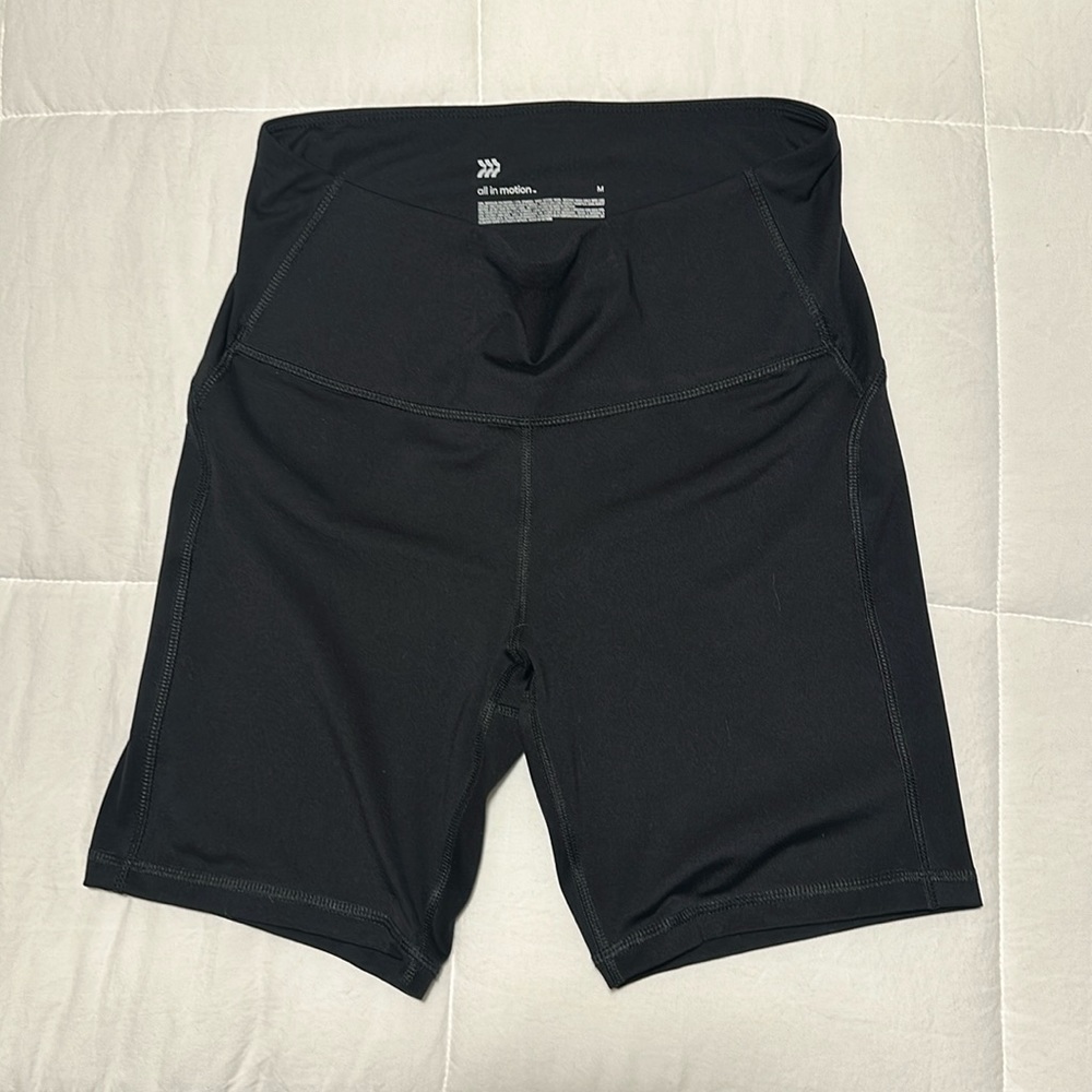 Black Biker Shorts